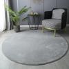 Round Thickened Coral Velvet Carpet Soft Bedroom Mats Bed Full Living Room Rugs Tatami Mat Computer Desk Balcony Blanket
