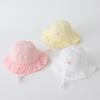 Baby Hat 50cm 1-3 years Spring Summer Kids Sun Hats Adjustable girls Sun Cap Toddler Breathable Outdoor girl lace cute caps