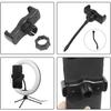 Koolehaoda Mobile Phone Holder Microphone Stand Tray 27 x 20.5cm Clamp Large Stage Live Streaming Concert Karaoke Compatible with Most Microphone