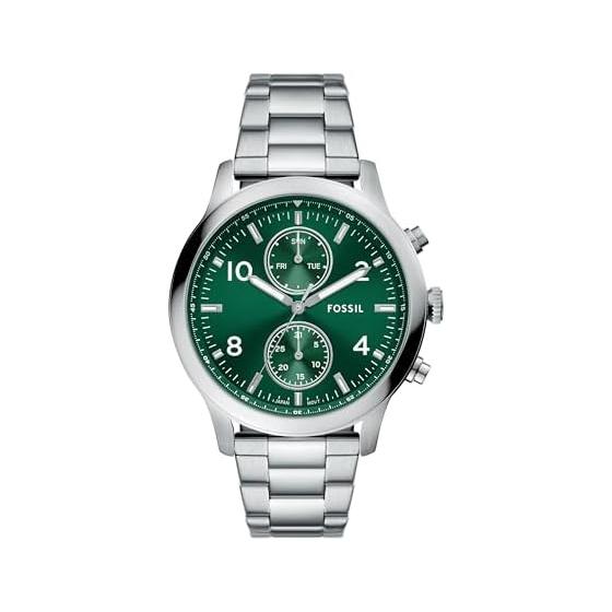 Fossil Watch Men s Analog Stainless Steel BQM7092