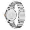 Citizen Light Powered Quartz Movement Metal Strap Men's Watches Gray Dial BM6977-70E