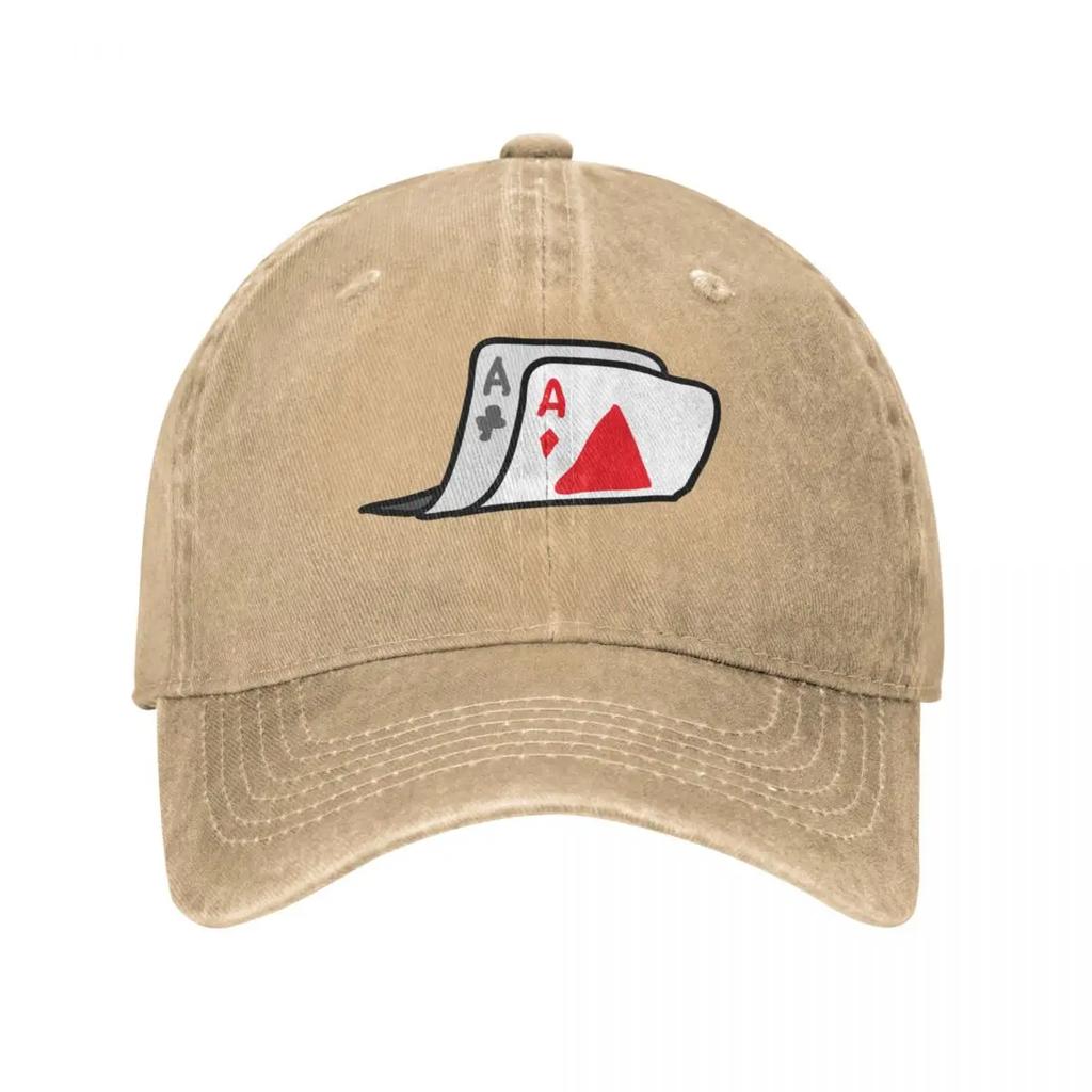 Poker AA Baseballkappe Herren Militärische Taktische Kappe Golf Herrenhüte Damen