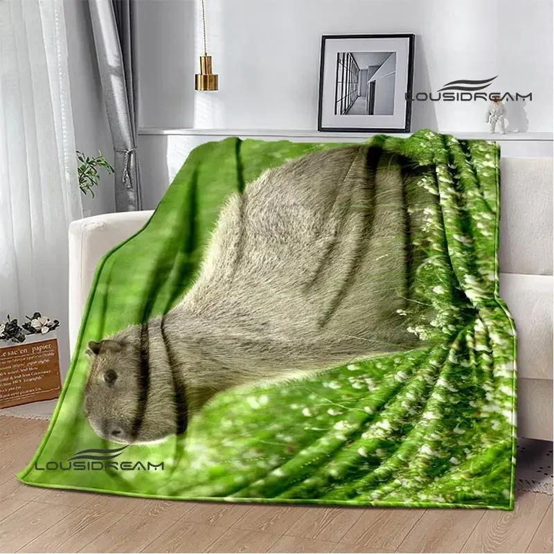 Il Club dei Capibara Coperta anime coperta da lancio copriletto Coperta calda coperte per letti Coperta da picnic regalo di compleanno