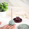 Golden Toad Blue Stone Incense Holder – Zen Tea Table Ornament