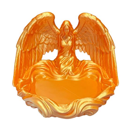 

Jewelry Tray Angel Wings Decorative Storage Tray Multi-Purpose Perfume Storage Tray for Rings Earrings Bracelets Keys Crystal Balls