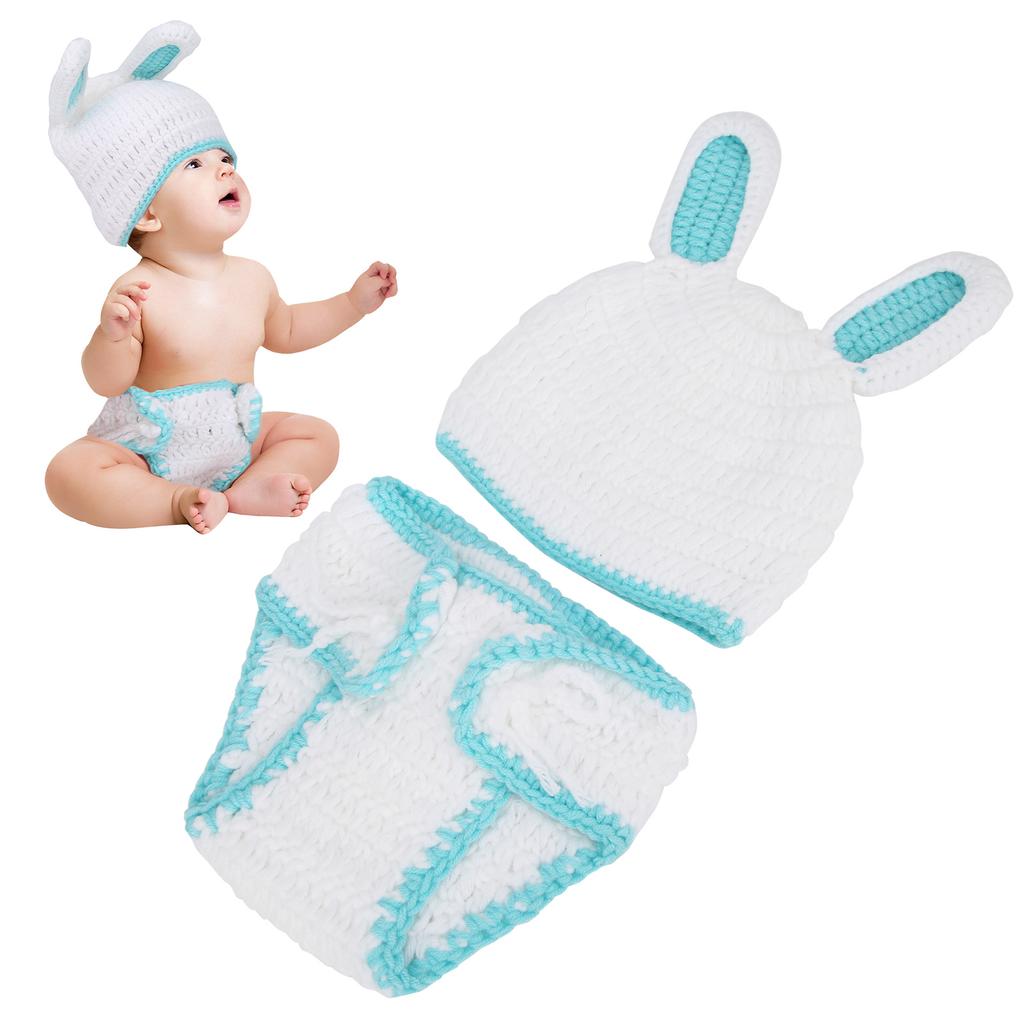 Newborn Baby Photography Props Cute Shape Photo Costume Infants Hat Pants