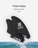 KOETSU SUP Tail Fin: Left & Right Rudders FCS Keel2 for Paddleboard/Surfboard (2nd Gen)