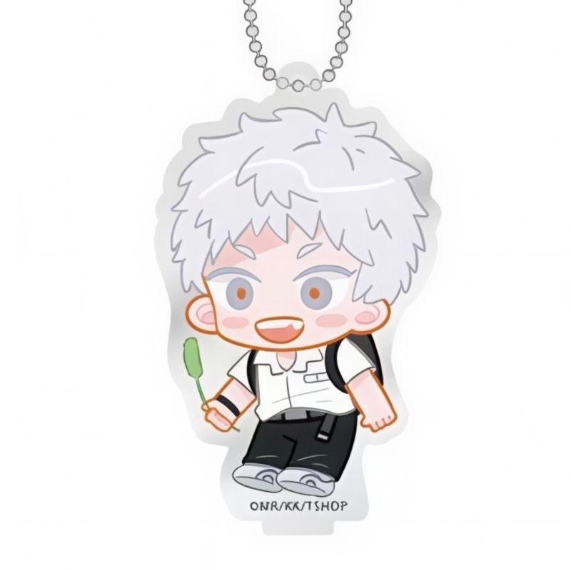 

Anime The Summer Hikaru Died Cosplay Keychain Figure Stand Acrylic Standing Plate Pendant Keyring Ornament Accessories Gift Prop