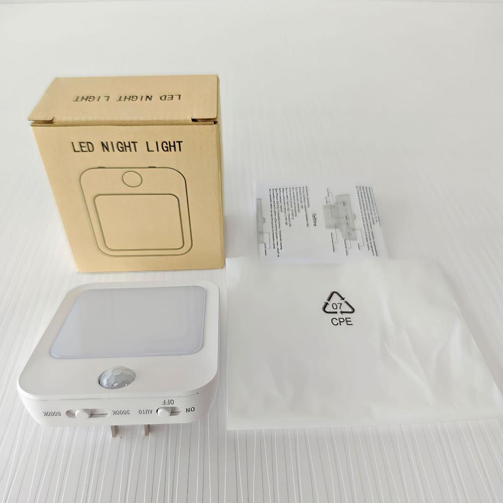 Wireless Smart LED Night Light with Motion Sensor & Battery Power for Hallway & Bedside