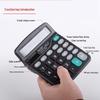 837 Dual Power Solar Calculator: Desktop Accounting with 12-Digit Large Digital Display