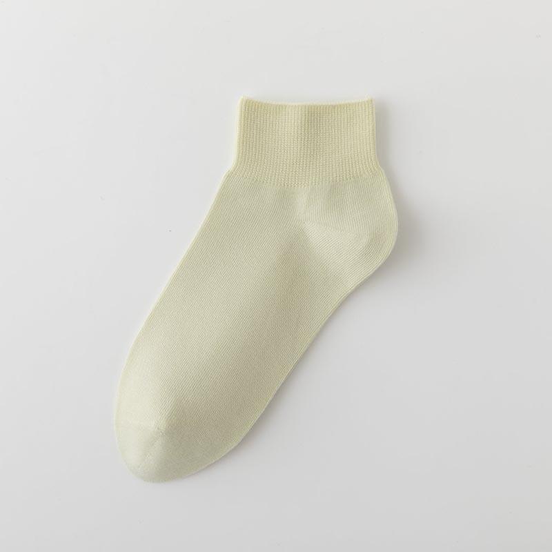 Summer Lightweight Women's Short Cotton Socks - Children's Solid-colored Short Tube Socks, Boneless, Breathable