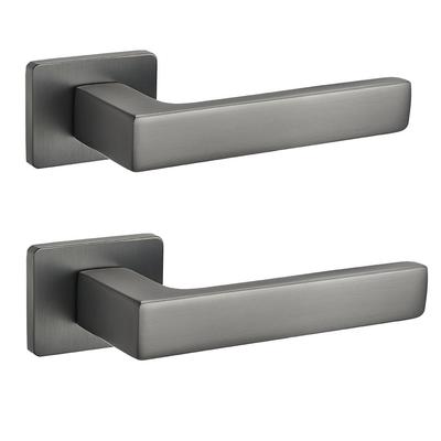 Graphite Kvadrato II Interior Door Handle