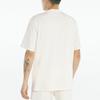 Puma X First Mile Co-Branded Pocket Logo Solid Color Regular Fit Sports Short Sleeve T-Shirt Men Tops Ivory-White 532337-73