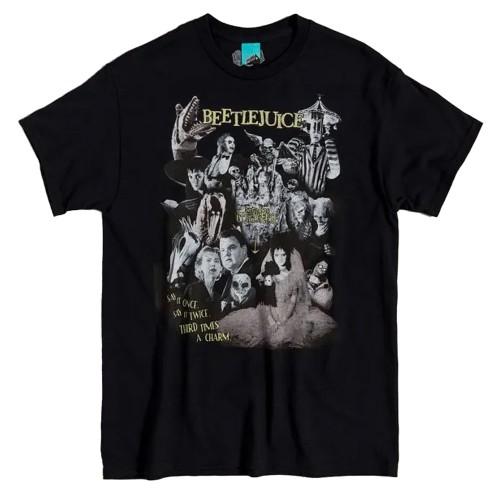 Beetlejuice Unisex Adult Montage T-Shirt