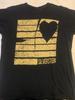 Silverstein Heart Tour Konzert T-Shirt Tee Unisex Erwachsenengröße S bis 5XL EN120 Unisex T-Shirt