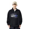 Li Ning Sports Lifestyle Series Letter Logo Printed Sports Hoodie Men Hoodies Black AWDTC97-3