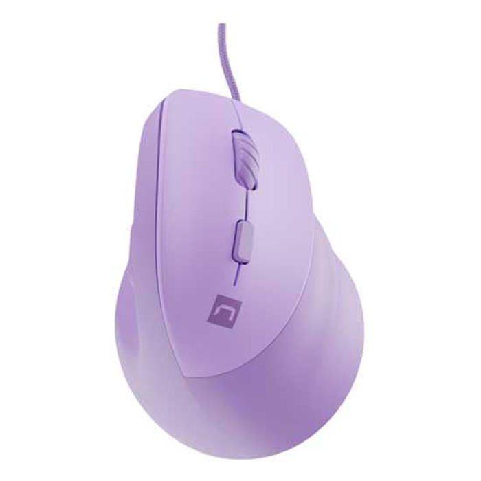 Souris Optique - Natec - PE21415296 - 12800 Dpi - Universelle - Couleur Violette