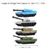 ZK40 4pcs Alloy Tank Model Highly Simulation Decoration Military Tank Model Toy for KidAlloy Tank Model