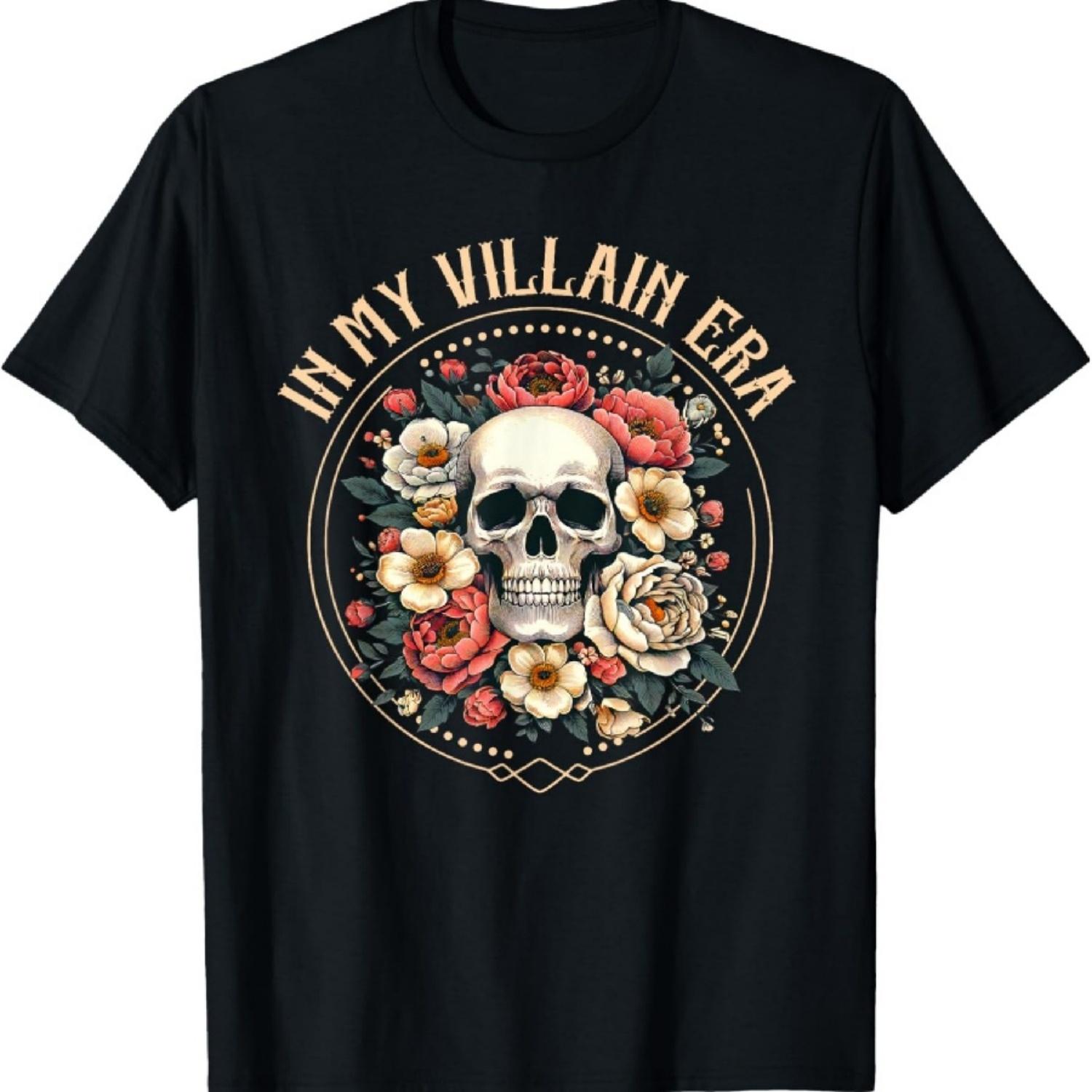 

Dark Romance Villain Enemies To Lovers In My Villain Era T-Shirt S
