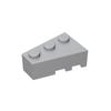 Non-Toxic Moc 10Pcs 6565 Wedge 3X2 Left Building Blocks Kit Corner Plate Board Bricks Educational Particle Diy Toys Children Birthday Gift