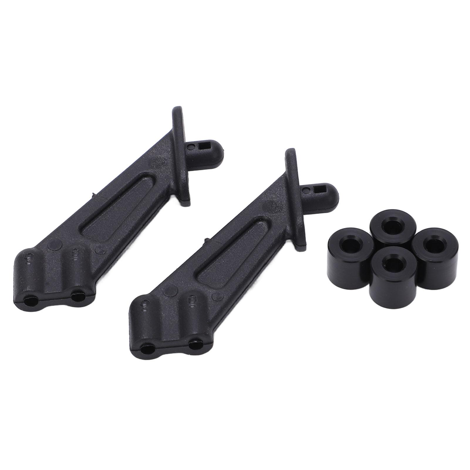 

Кронштейн заднього крила для радіокерованої машини Чорний пластиковий Високоміцний Замінний Кронштейн заднього крила для радіокерованої машини Для ZD