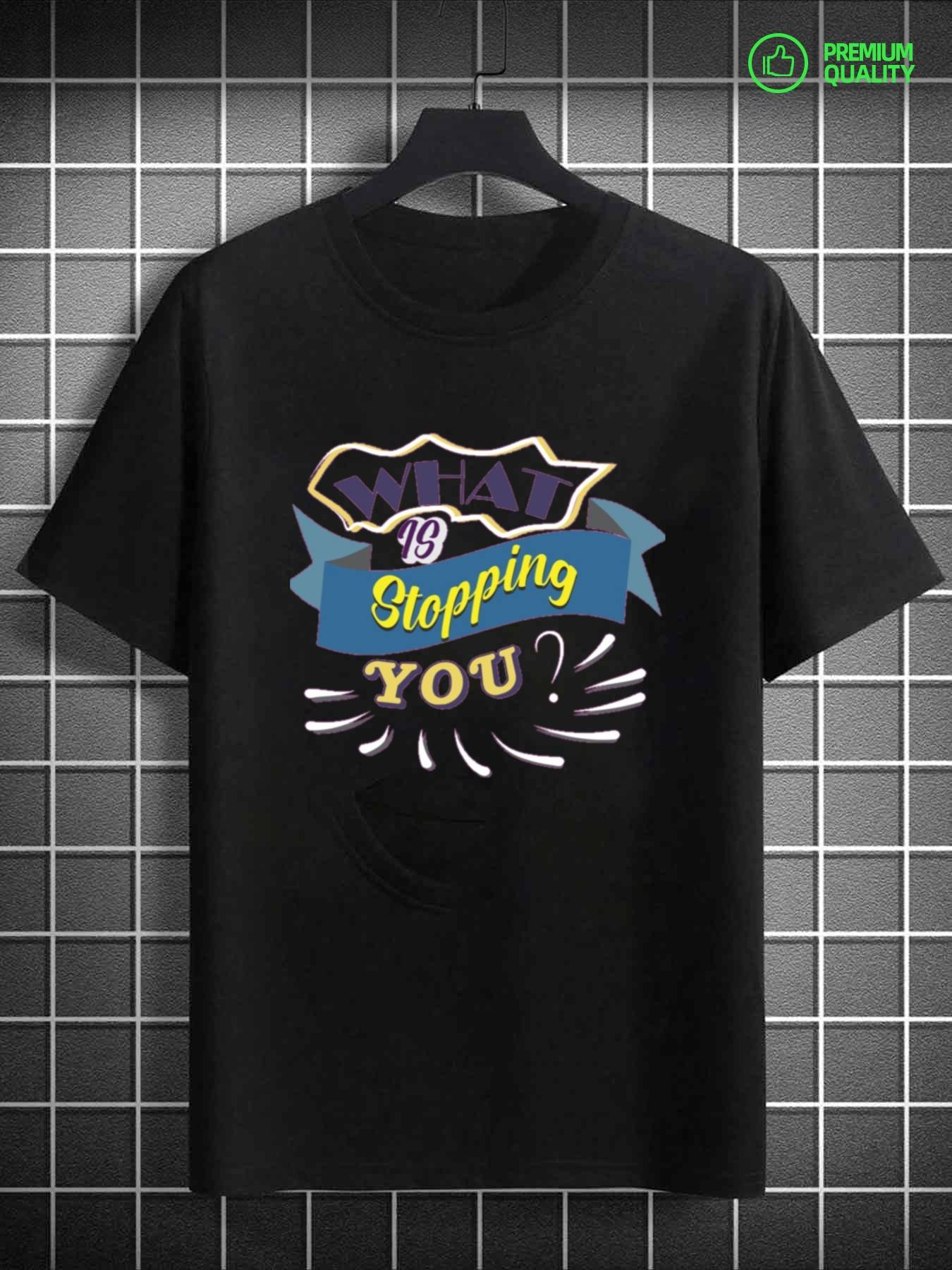 Men s T-Shirt Y2K 1pc Retro 80s 90s Black 4XL