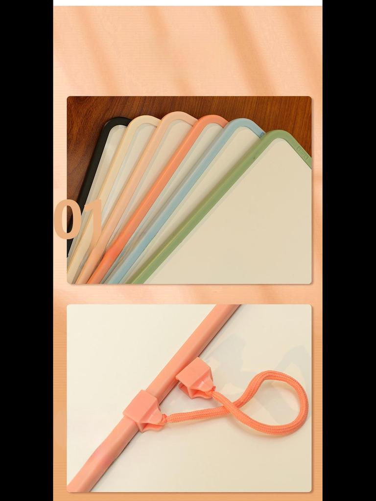 Funi Colorful Children's Magnetic Whiteboard with Detachable Lanyard - Erasable Writing and Drawing Board