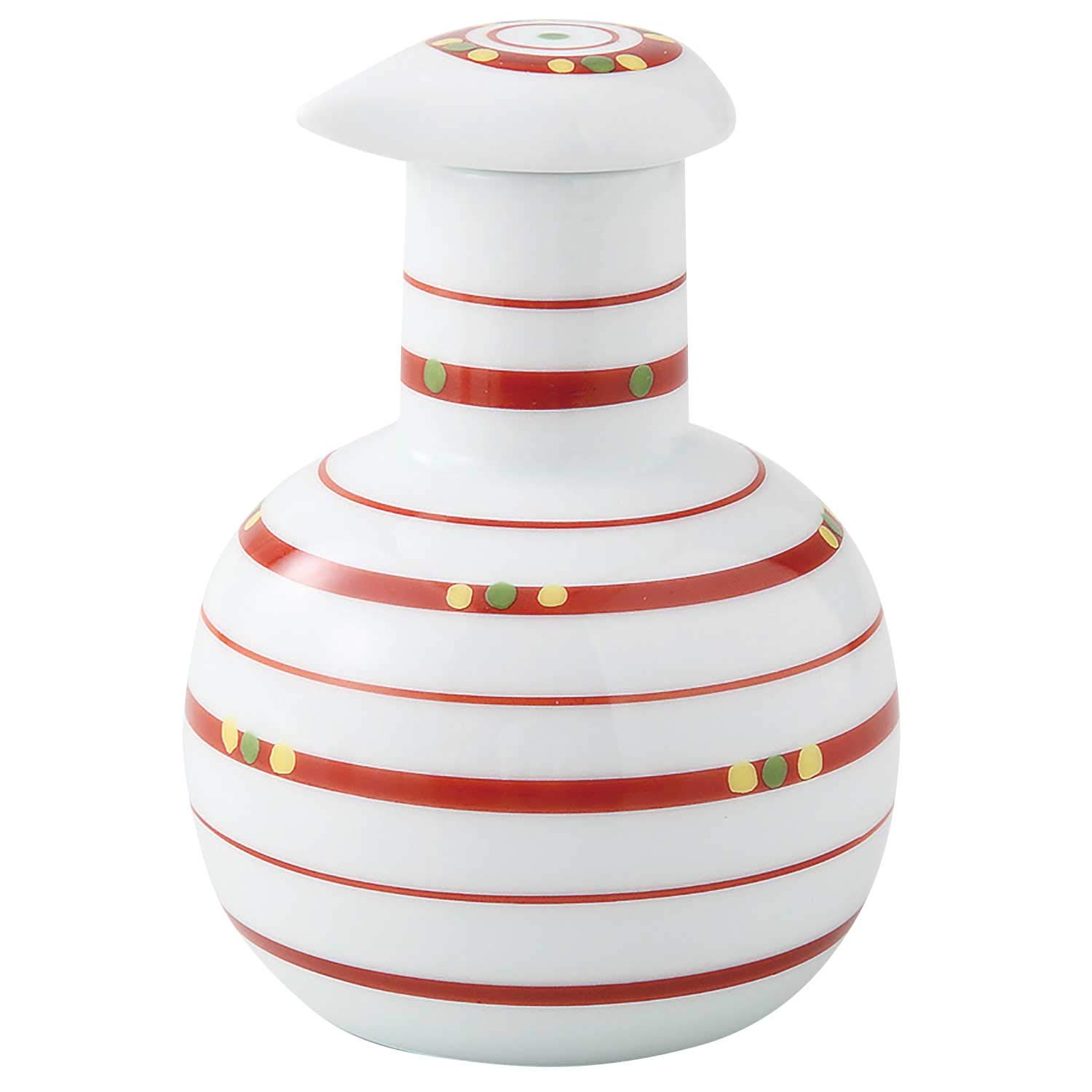 

Hogdseirrs Hasami Ware Eisen Kiln Skit Soup Bowl, 180ml, Kingyoku Tsuzuri (Golden Gem Pattern), 183133