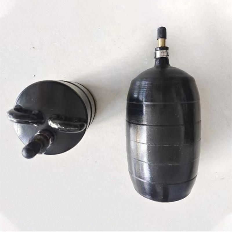 Fit 50 75 110 160 200mm Pipe Natural Rubber Drain Air Bag Inflatable Bung Stop Plug Block Sturdy Easy to Use Plumbing Test Plug