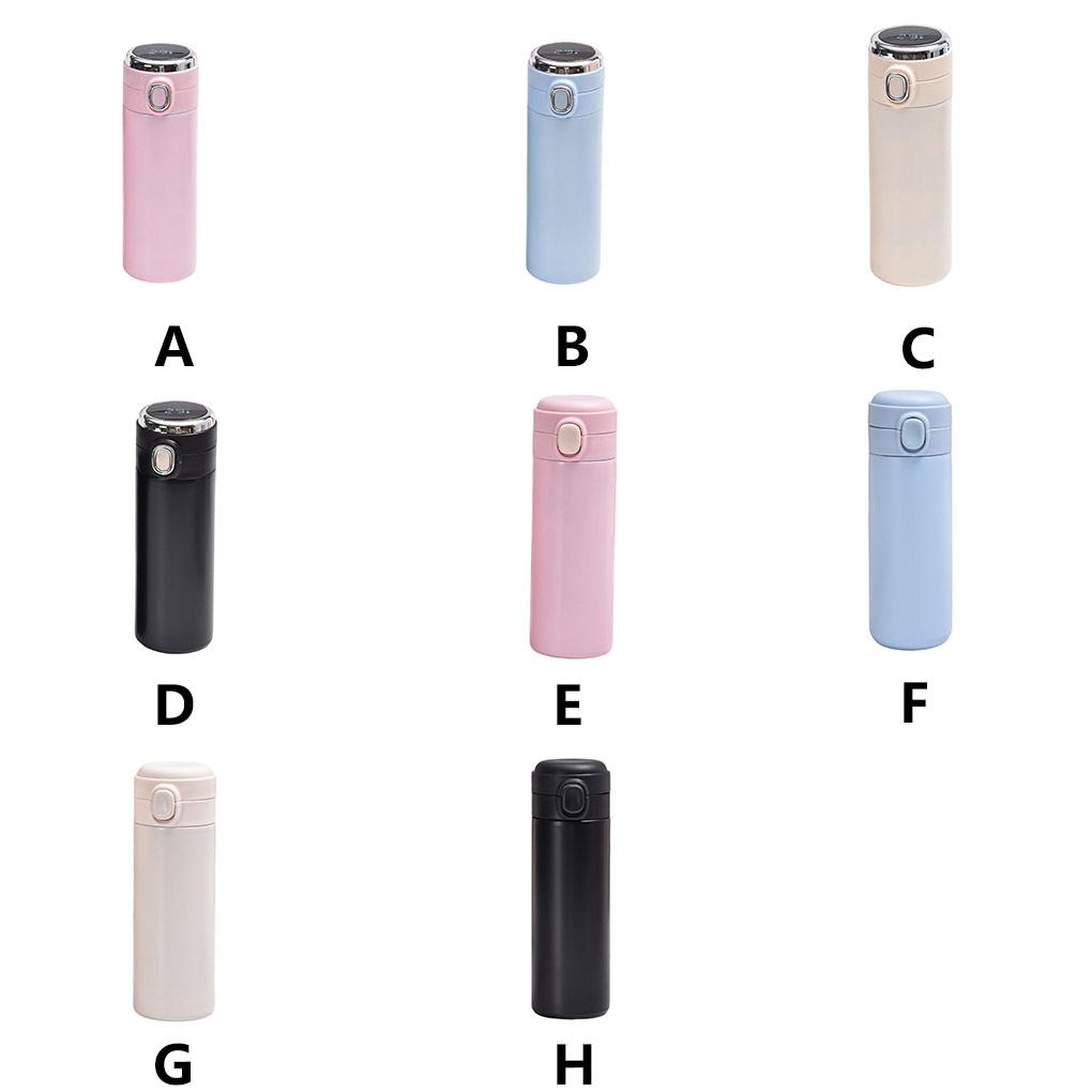 Stainless Steel Smart Vacuum Flasks Temperature Display Coffee Tea Kettle Thermal Bottle for Home Travel Office