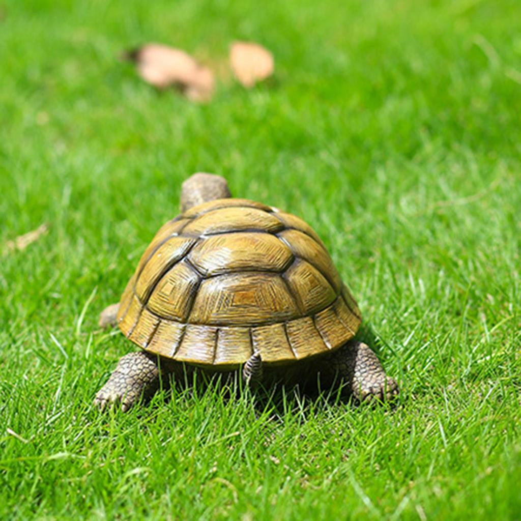Turtle Statue Animal Sculpture Statues for Backyard Decor