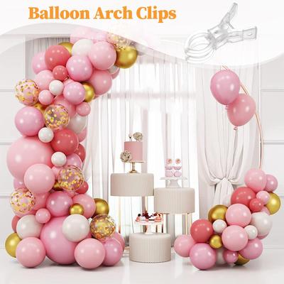 Balloon Clips Spring Clamps For Balloon Arch 10 Pieces Party Favors For Crafts Home Improvement Woodworking Wedding Birthday