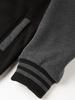 Stile Invernale Uomo Plus Velluto Taglia Europea Felpa Cardigan Giacca da Baseball
