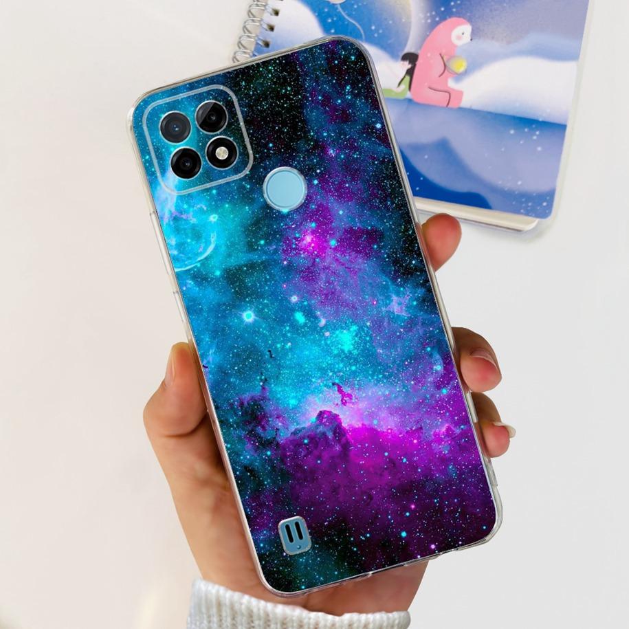 For Realme C21Y Case Realme C21 Phone Case 2023 New Printed Soft Back Cover For Realme C25 C25S C25Y RealmeC21Y Shockproof Coque