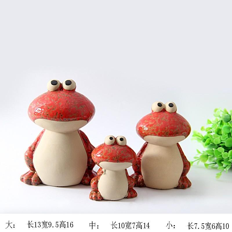 Jingdezhen Creative Ceramic Ornament Desktop Simplicity Niche Cute Porcelain Living Room High End Small Decoration
