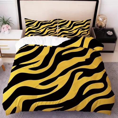 Zebra Duvet Cover Duvet Cover With Zebra Pattern Suitable For Children Boys Girls And Adults Soft Comfortable And Breathable