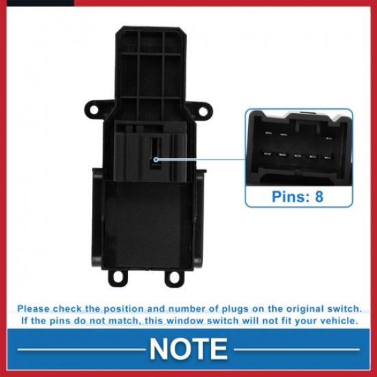 Front Right Passenger Side Power Window Switch for Honda CR-V 07-2009 New