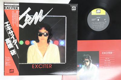 LP Record KEN TAKAHASHI - Exciter C25A0037 CANYON 1979 Japan Obi Japanese Pop/Rock Used