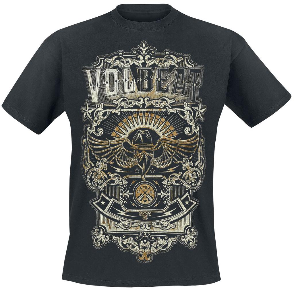 Hot Volbeat Graphic Cotton Band Shirt Unisex Summer Short Sleeve Fashion Brand Tee Luxury Casual Vintage