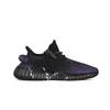 Adidas Originální Yeezy Boost 350 V2 Night Song Ink Splatter Protiskluzové Nízké Ležérní Boty Unisex Černá Fialová HQ4540(Tým368-)