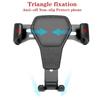 Suporte de telefone para carro Suporte de ventilação de ar para carro Suporte antiqueda por gravidade Sem suporte magnético para celular para iPhone11 XS X Samsung Xiaomi