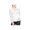 Li Ning Solid Color Long Sleeve Hooded Sun Protection Jacket Women Jackets White YFDT066-1