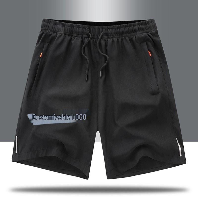 Men's Summer Quick-Dry Ice Silk Loose Fit Beach Shorts