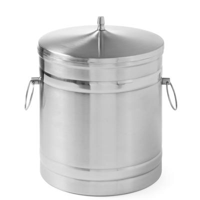 Hendi 594704 5L Double-walled Thermal Steel Ice Container
