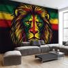 Tapiserie Leu Jamaican Decor de Perete pentru Petrecere Pentru Dormitor și Sufragerie Cool Decor Acasă Perdele