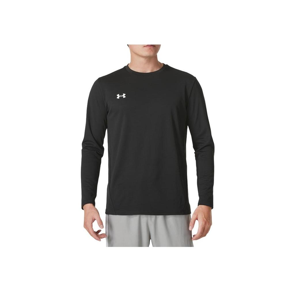 Under Armour Comfortable Quick-Drying Breathable Soft Long Sleeve T-Shirt Unisex Tops Black 24600602-001
