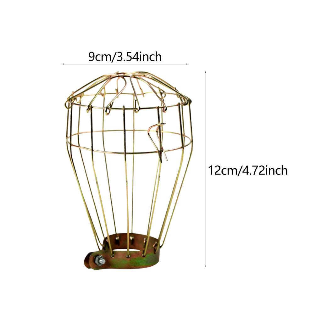 Mesh Cover Reptile Heat Lamp Shade Anti Scald Heater Guard Cage Accessories for Pets Cage Bird Amphibians Light Bulb Supplies
