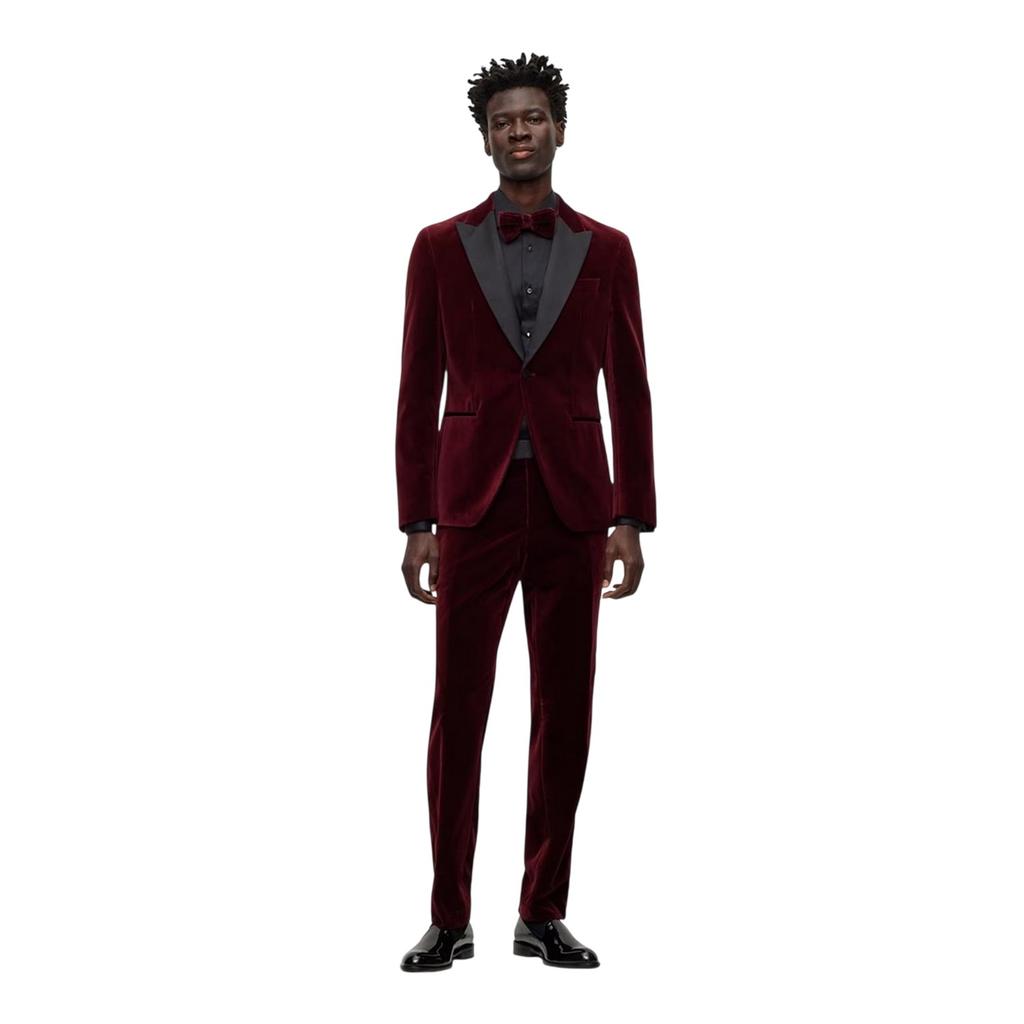 Boss Mens C-Genius Tuxedo Trousers