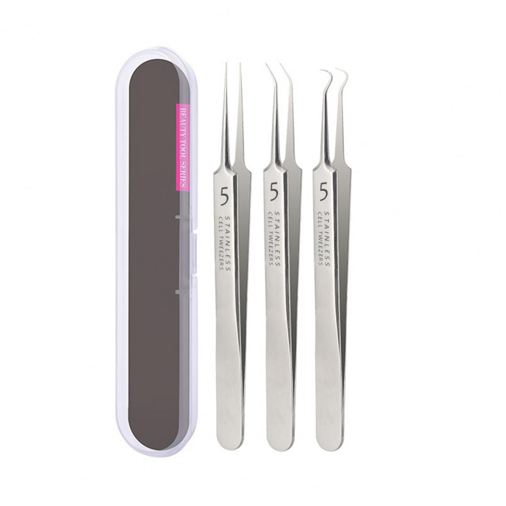 Blackhead Remover Kit Stainless Steel Acne Needle Tweezers Set for Facial Cleansing Tools Professional Pimple Popping Tools