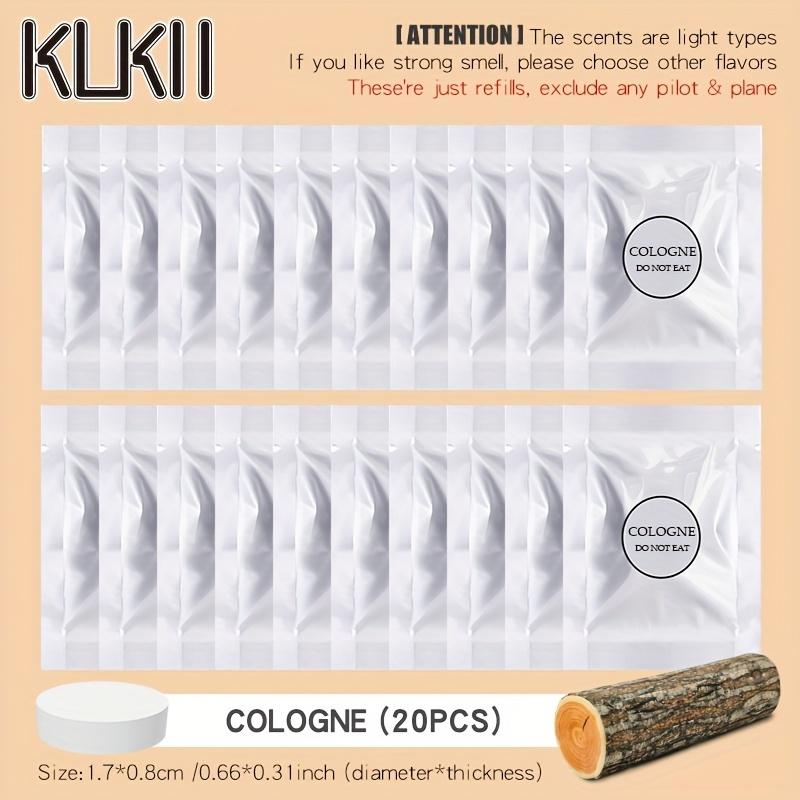 20 Solidnych Wkładów Zapachowych do Samochodu - Długotrwały Zamiennik Zapachowy do Dyfuzora z Klipsem do Kratki Wentylacyjnej